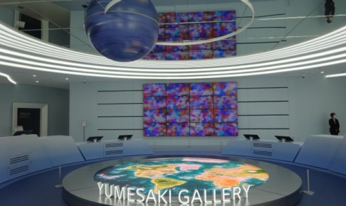 LG「ユメサキギャラリー（YUMESAKI GALLERY)」の内観