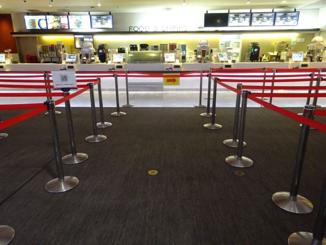 桜木町・コレットマーレの映画館「横浜ブルク13」のフード&ドリンク売り場