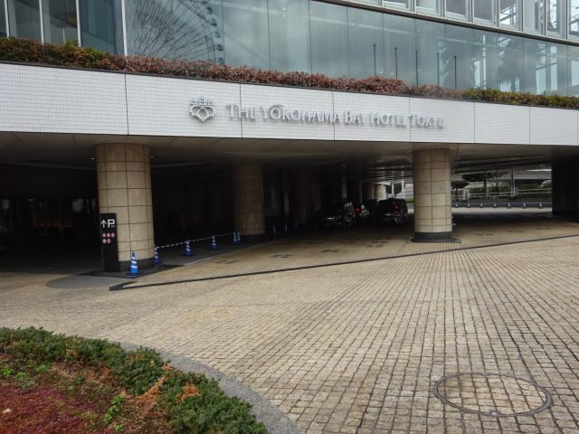 みなとみらい「横浜ベイホテル東急」のタクシー乗り場