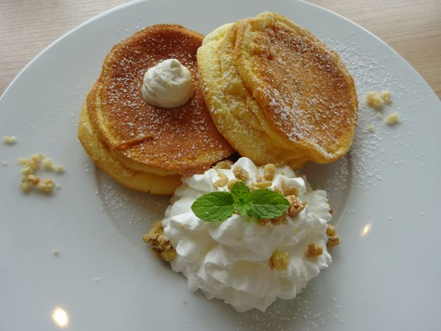 ランドマークプラザ「湘南パンケーキ横浜みなとみらい店」で注文した湘南パンケーキ