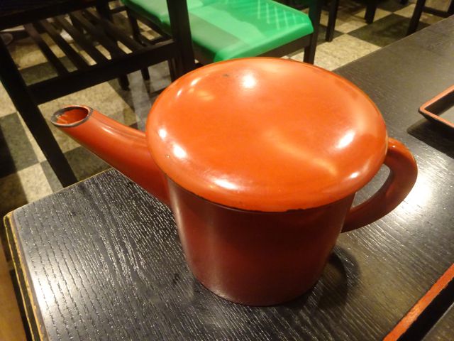 関内・伊勢佐木モール「そば処 戸隠 伊勢佐木町店」の蕎麦湯