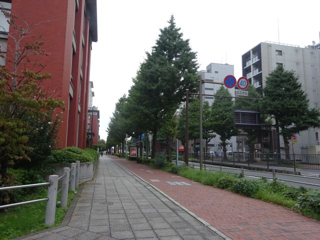 馬車道駅～横浜ハンマーヘッドの行き方（馬車道駅出口4側から見た万国橋通りの様子）